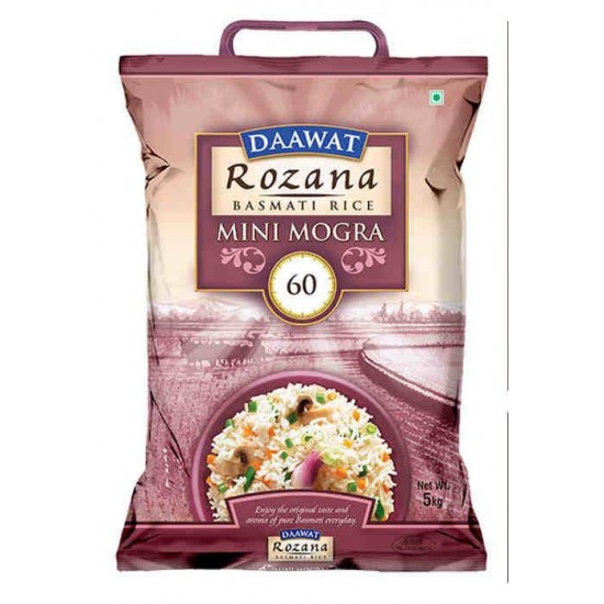 Daawat Rozana Mini 60 Rice, 5KG