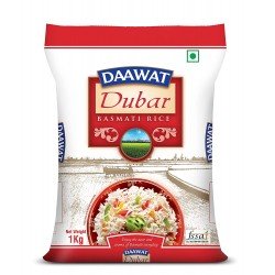 Daawat Rozana Dubar Basmati Rice, 1KG