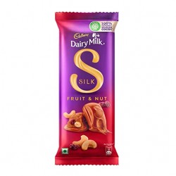 Cadbury Dairy Milk Silk Fruit & Nut Chocolate Bar,55G