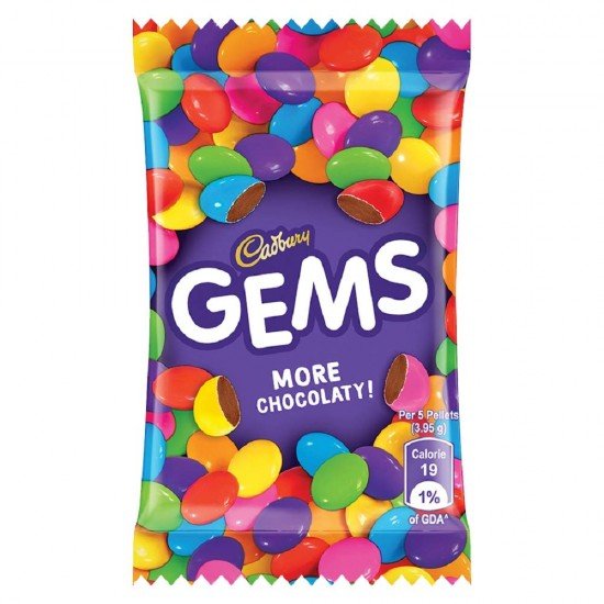 CADBURY GEMS, 17G, 10Rs