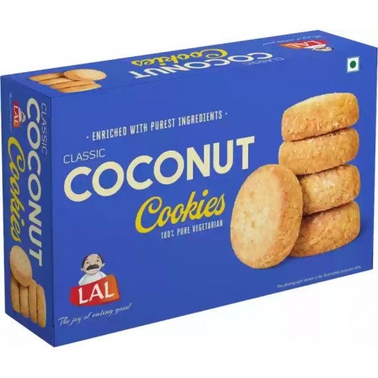 Lal Coconut Cookies 400g