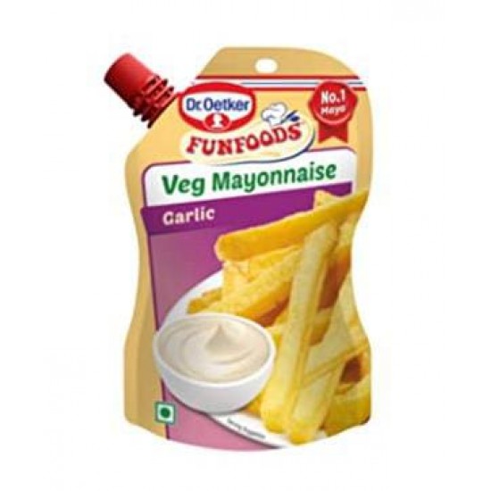 FunFoods Veg Mayonnaise Garlic 100G