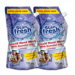 Stanfresh Liquid Hand Wash Lavender 750ML (Buy1 Get 1)