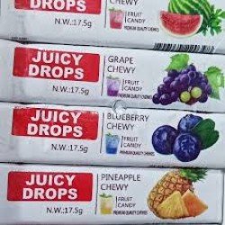 JUICY DROP CHEW FRUIT CANDY17.5G