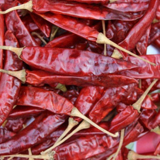 Khadi Lal  Mirchi / Red Chilli Whole Light 100G