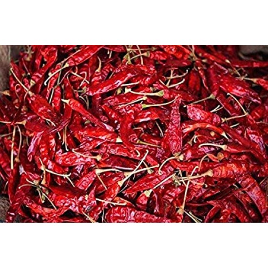 Khadi Lal  Mirchi / Red Chilli Whole 100G
