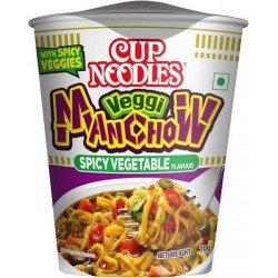 CUP NOODLES VEGGI MANCHOW (SPICY VEGETABLE FLVR)