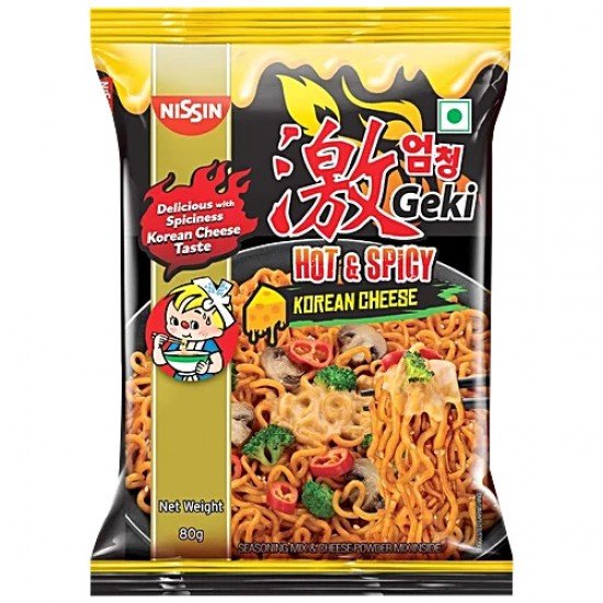 NISSAN  HOT&SPICY  KOREAN CHEESE 80G