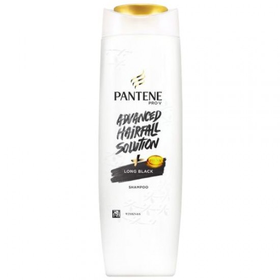 Pantene Advanced Hair Fall Solution Long Black Shampoo, 340ML