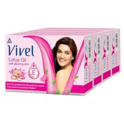 Vivel Lotus Oil Soft Glowing Skin (100G*3+1) 400G
