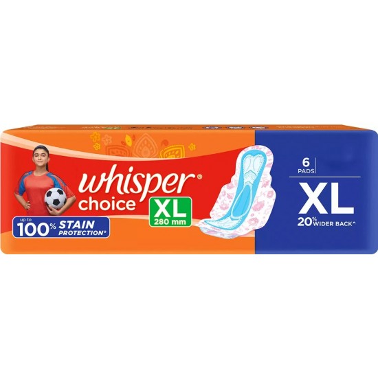 Whisper Choice XL 6 Pads