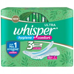 Whisper Hygiene Comfort XL 7 Pads